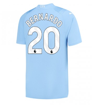 Manchester City Bernardo Silva #20 Kotipaita 2023-24 Lyhyet Hihat